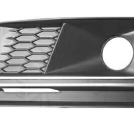 GRIGLIA FENDINEBBIA SX C/MODANATURA ARGENTO PER AUDI A4 08/2018> OE 8W0807681LRU6