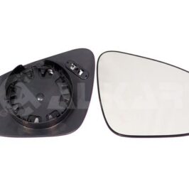 VETRO SPECCHIO DX TERMICO C/PIASTRA ATTACCO TONDO PER CITROEN C1 01/2014>|PER PEUGEOT 108 01/2014>|PER TOYOTA AURIS 10/2012>-VERSO 01/2009>-YARIS 01/2011>