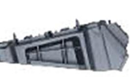 STAFFA PARAURTI ANTERIORE SX PER MG ZS 08/2020> OE 10562299