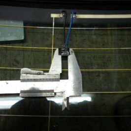 LUNOTTO INCAPSULATO VERDE TERMICO C/FORO 6PIN PER AUDI A3 3PORTE 09/2003>03/20012 OE 803845501ANVB PIN SUPERIORI 0,9mm NERO-AZZURRO