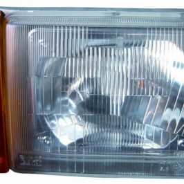 FARO SX ASIMMETRICO H5 FANALINO ARANCIO PER FIAT PANDA 01/1986>07/2003 [OE 7550641]
