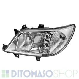 FARO SINISTRO H3-2H7 ELETTRICO C/FENDINEBBIA PER MERCEDES SPRINTER 08/2002> OE 9018202661