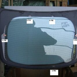 LUNOTTO VERDE TERMICO 7PIN PER OPEL INSIGNIA 5PORTE 01/2009-