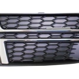 GRIGLIA DX PARAURTI ANTERIORE C/MODANATURA CROMATA PER AUDI A4 10/2015> S-LINE OE 8W0807682FRU6