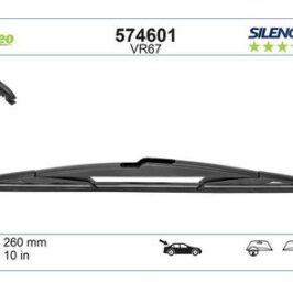 VR67 SPAZZOLA TERGI SILENCIO REAR BLADE (MM 260)