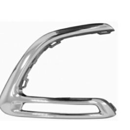 MODANATURA GRIGLIA SX CROMATA PARAURTI ANTERIORE PER PEUGEOT 108 01/2014> [OE 1612203380]