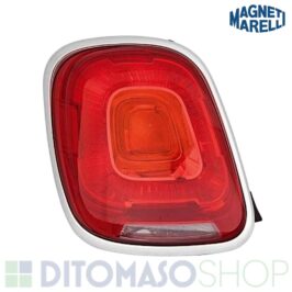 FANALE POSTERIORE SX C/CORNICE SATINATA PER FIAT 500 X 10/2014-  MARELLI [OE 52022742]
