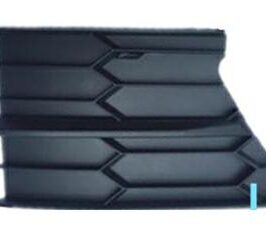 GRIGLIA SX PARAURTI ANTERIORE CENTRALE C/PROFILO NERO PER SKODA SUPERB 01/2013> OE 3T0853665B