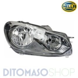 FARO DX H7-H15 C/MOTORINO ELETTRICO PER VW GOLF 6 01/2009>  HELLA