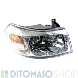 FARO DESTRO H4 CROMATO ELETTRICO PER FORD TRANSIT 06/2000>01/2003 OE 1140056