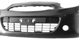PARAURTI ANTERIORE C/PRIMER +SENSORI PER NISSAN MICRA K13 11/2010>07/2013 [OE 620221HP1H]