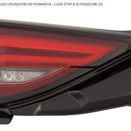 FANALE POSTERIORE INTERNO DX A LED C/RETROMARCIA+LUCE STOP+POSIZIONE PER MAZDA CX-5 01/2017> [OE KB8B513F0A]