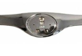 MODANATURA COFANO ANTERIORE CROMATA PER SKODA FABIA/ROOMSTER 04/2010>09/2014 OE 5J0853633A