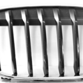 GRIGLIA RADIATORE DX CROMATA/NERA PER BMW X1 F48 09/2015> [OE 51137354824]