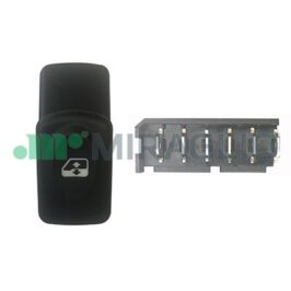 INTERRUTTORE ALZACRISTALLO ANTERIORE DX - SX 6PIN PER RENAULT CLIO 05/1998>04/2001 [OE 7700838101]