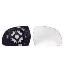 VETRO SPECCHIO DX C/PIASTRA PER AUDI Q3 01/2011-