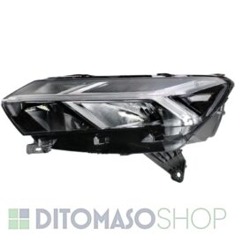 FARO SX CROMATO C/DRL A LED+MOTORINO PER DACIA JOGGER 03/2022> OE 260605914R