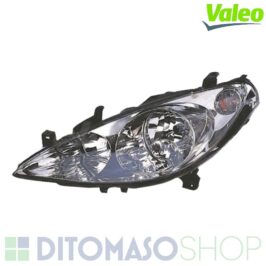 FARO SINISTRO H7-2H1 C/MOTORINO PER PEUGEOT 307 08/2001> VALEO OE 6204Z3