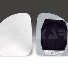 VETRO SPECCHIO SUPERIORE SX C/PIASTRA TERMICO PER FIAT MULTIPLA 04/1999-