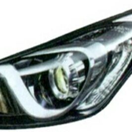 FARO DX H7 CROMATO C/MOTORINO ELETTRICO PER HYUNDAI i30 01/2012- [OE 92102A6020]
