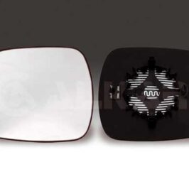 VETRO SPECCHIO DX/SX TERMICO C/PIASTRA PER RENAULT KANGOO 09/2007>