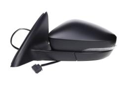 RETROVISORE DX ELETTRICO TERMICO C/LUCCIOLA 6PIN NERO PER SKODA OCTAVIA 03/2013>