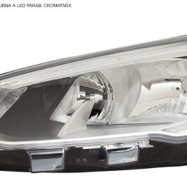 FARO DX CROMATO C/DRL +MOTORINO PER FORD FOCUS 01/2018> [OE 2235501]