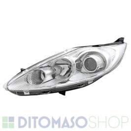 FARO SINISTRO H7-H1 CROMATO C/MOTORINO PER FORD FIESTA 01/2009> OE 1580707