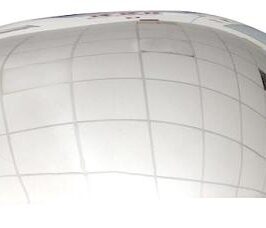 CALOTTA RETROVISORE DX CROMATA PER FIAT PANDA 2009-2012