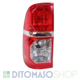 FANALE POSTERIORE SX BIANCO-ROSSO PER TOYOTA HI-LUX|PICK UP 01/2011> 4PORTE