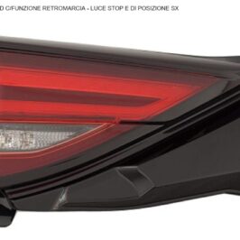 FANALE POSTERIORE INTERNO SX A LED C/RETROMARCIA+LUCE STOP+POSIZIONE PER MAZDA CX-5 01/2017> [OE KB8B513G0B]