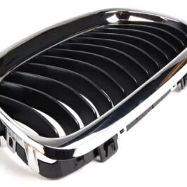 GRIGLIA RADIATORE SX CROMATA/NERA PER BMW SERIE 3 E90-E91 09/2008> [OE 51137201967]