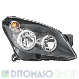 FARO DESTRO H7-H1 NERO ELETTRICO PER OPEL ASTRA H 06/2004>12/2009 OE 1216562