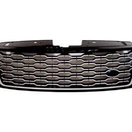 GRIGLIA RADIATORE NERA LUCIDA-ARGENTO PER RANGE ROVER 07/2017> OE LR098080