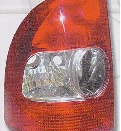 FANALE POSTERIORE SX BIANCO/ROSSO PER FIAT STRADA CABINA CORTA 05/2001>05/2005>