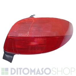 FANALE POSTERIORE DX ROSSO PER PEUGEOT 206 08/1998>04/2003 OE 6351P1