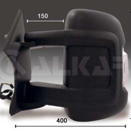 RETROVISORE SX ELETTRICO TERMICO BRACCIO MEDIO C/LUCCIOLA 8PIN PER CITROEN JUMPER-PER FIAT DUCATO-PER PEUGEOT BOXER 08/2006-