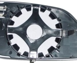 VETRO SPECCHIO DX TERMICO C/PIASTRA PER VW POLO 07/2005>08/2009|PER SKODA OCTAVIA 04/2004>