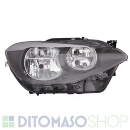 FARO DESTRO 2H7 NERO C/MOTORINO PER BMW S1 F20/F21 01/2011> OE 63117229672