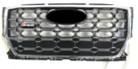 GRIGLIA RADIATORE CROMATA-NERA PER AUDI Q2 08/2020> OE 81A853651GRU6