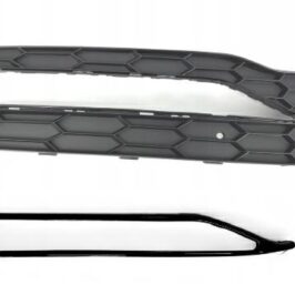 GRIGLIA DX PARAURTI ANTERIORE C/MODANATURA NERA LUCIDA PER SKODA SUPERB 07/2019> OE 3V0853666B9B9