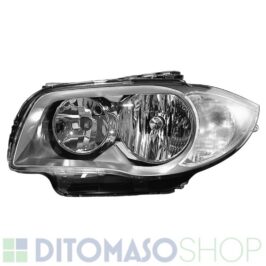 FARO SINISTRO 2H7 ELETTRICO GRIGIO SCURO PER BMW S1 E81-E87 05/2007>E82-E88 01/2007> OE 63117193387