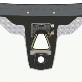 PARABREZZA VERDE SENSORE+LANE DEPARTURE+VIN PER BMW S4 F33 CABRIO 01/2014> OE 51317285911