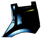 PARAFANGO POSTERIORE SX PER FIAT PANDA 08/2003> OE 17134750