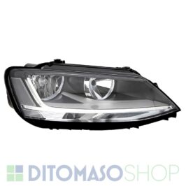 FARO DX NERO A LED C/MOTORINO PER VW JETTA 07/2014> OE 5C7941006K
