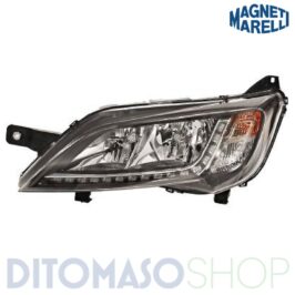 FARO SX H7 C/DRL A LED  C/CORNICE NERA PER PEUGEOT BOXER 01/2014> MARELLI [OE 1375102080]