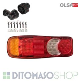FANALE POSTERIORE SX A LED ATTACCO AMP PER RENAULT MASCOTTE- NISSAN CABSTAR 01/2015> OLSA OE 1372699080