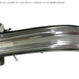 FANALINO RETROVISORE DX PER BMW SERIE 1 F20-F21 01/2011> OE 63137280772