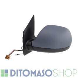 RETROVISORE SX ELETTRICO TERMICO ABBATTIBILE C/ANTENNA RADIO PRIMERIZZATO PER VW TRANSPORTER T6 01/2015>