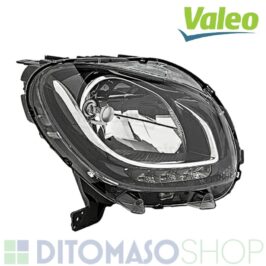 FARO DESTRO H4 ELETTRICO C/DRL LED 5PIN PER SMART FORTWO 07/2014> VALEO OE A4538200839
